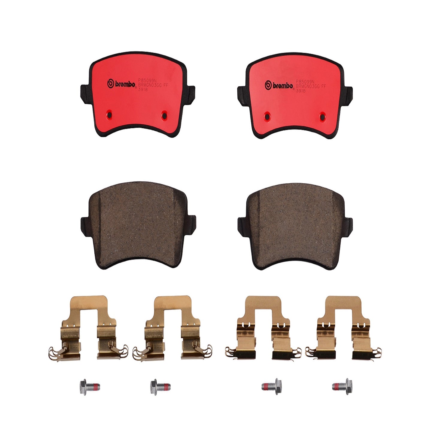 BRE-P85099N - BALATAS TRASERAS PARA AUDI A4 BASE 2009-2014