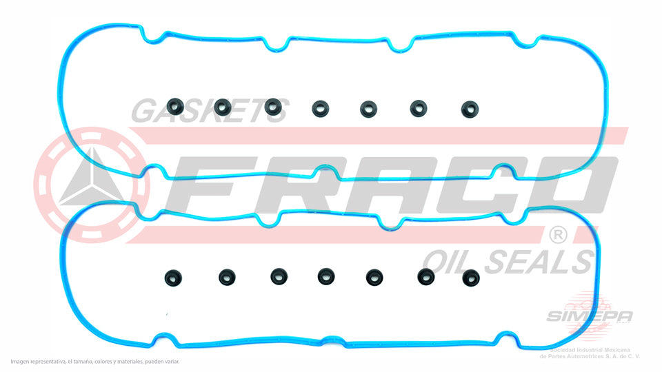 VSX-3082262 - EMPAQUE DE TAPA PUNTERIAS PARA CHEVROLET AVALANCHE 2500 V8 8.1 L 16 V. OHV L18 2002-2006