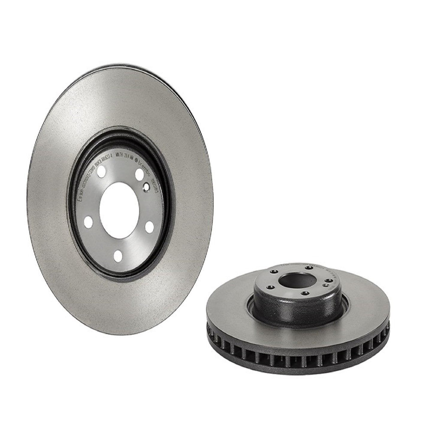 BRE-09.D528.13 - PAR DE DISCOS DE FRENO DELANTEROS PARA MERCEDES-BENZ C300 4MATIC 2015-2020