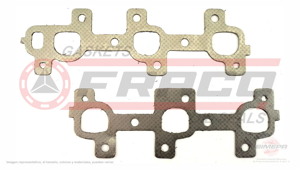 MEX-0262010 - EMPAQUE MULTIPLE DE ESCAPE PARA DODGE DAKOTA V6 3.7 L 12 V EKG SOHC 2004-2011