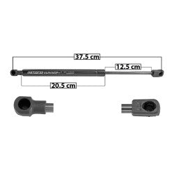 MANJ-50972 - AMORTIGUADOR COFRE PARA RENAULT KOLEOS 2016-2020 DERECHA/IZQUIERDA