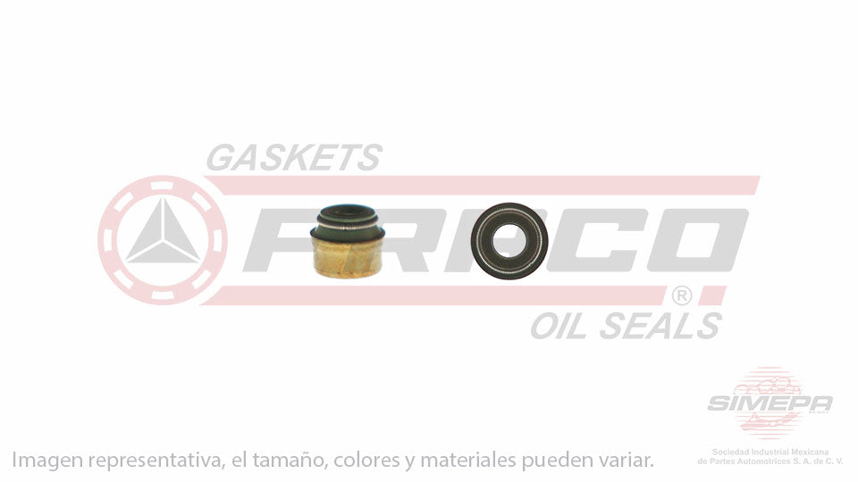 S-5260-V - (50 PIEZAS) SELLO DE VALVULA (RETEN) PARA CHEVROLET CORSA L4 1.4 L 16 V. SOHC Z14XE 2002-2005