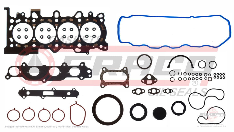 FSX-3540077 - JUEGO DE EMPAQUES PARA HONDA CR-Z L4 1.5 L 16 V SOHC LEA1 2011-2016