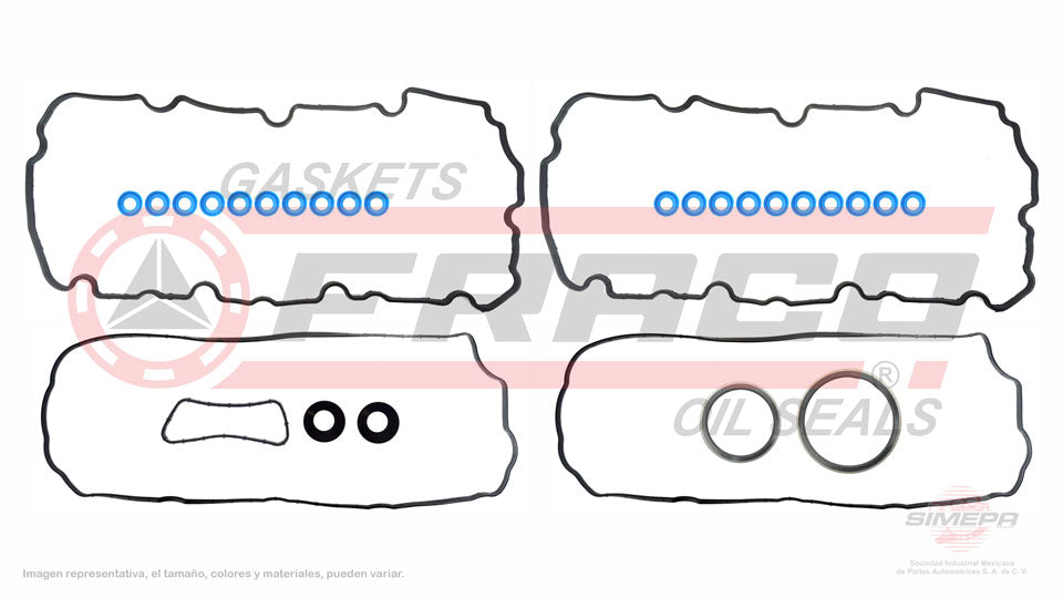 VSX-2682144 - EMPAQUE DE TAPA PUNTERIAS PARA FORD F-250 SD V8 6.4 L DIESEL 32 V. DIESEL TURBO POWER STROKE 2008-2010
