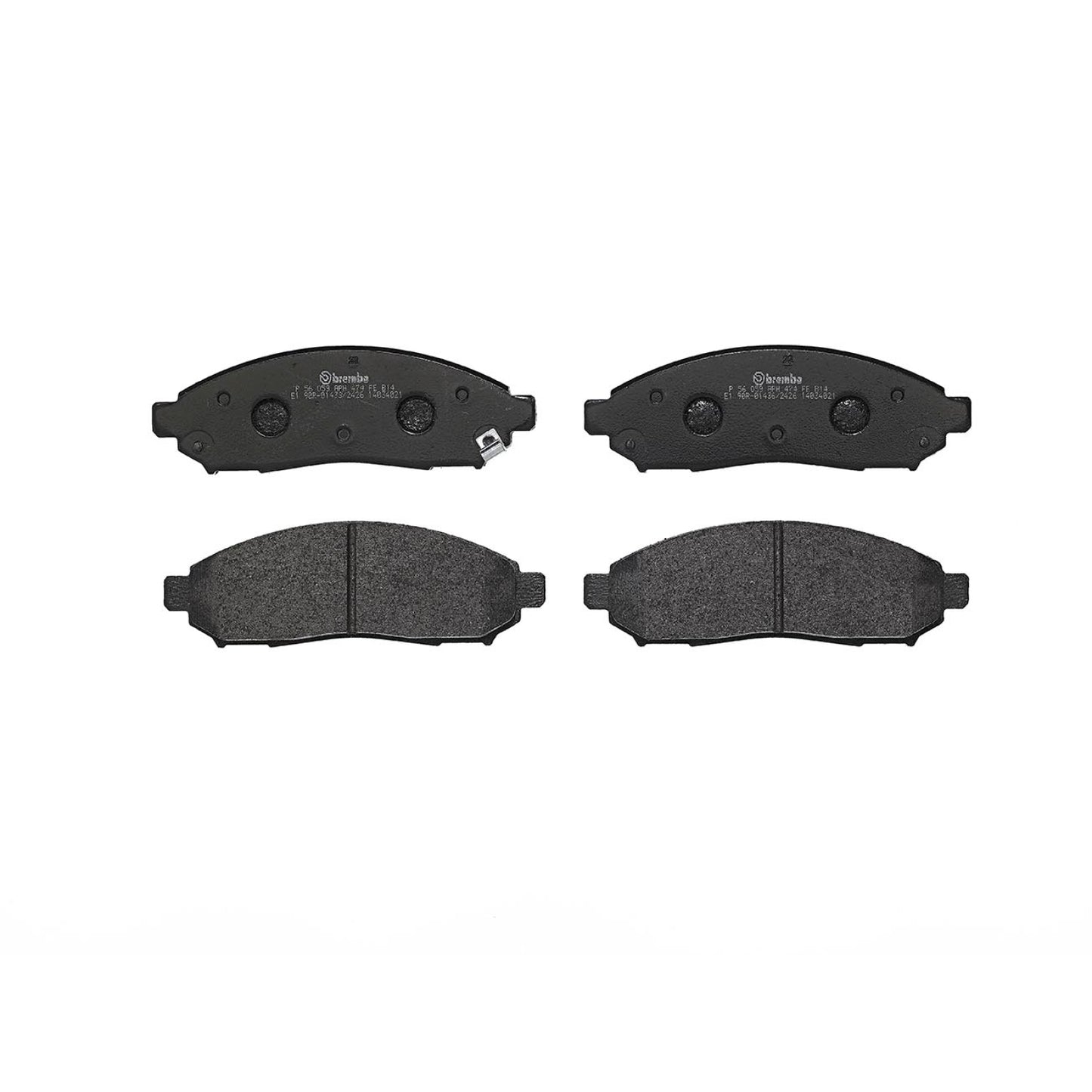 BRE-P56059 - BALATAS DELANTERAS PARA NISSAN FRONTIER DESERT RUNNER 2013-2019