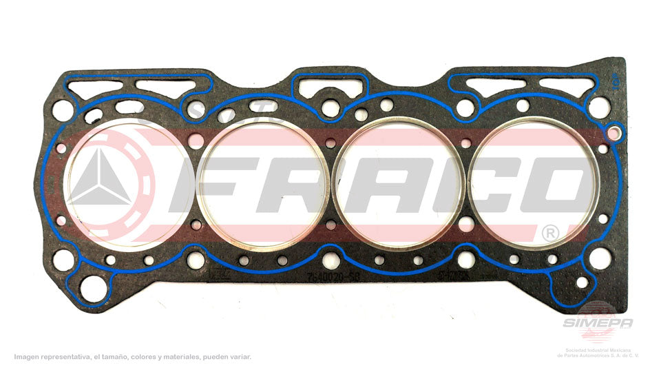 HGX-7640020-SB - EMPAQUE DE CABEZA PARA CHEVROLET METRO L4 1.3 L 16 V. SOHC 1998-2001