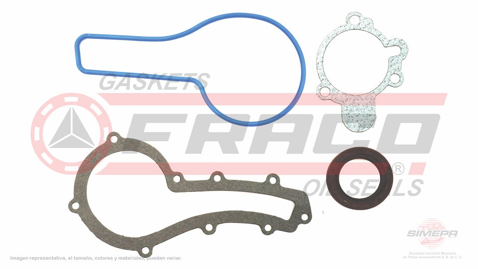TCX-1140060 - EMPAQUE DE TAPA DE DISTRIBUCION PARA CHRYSLER LASER L4 2.2 L 8 V SOHC 1984-1986