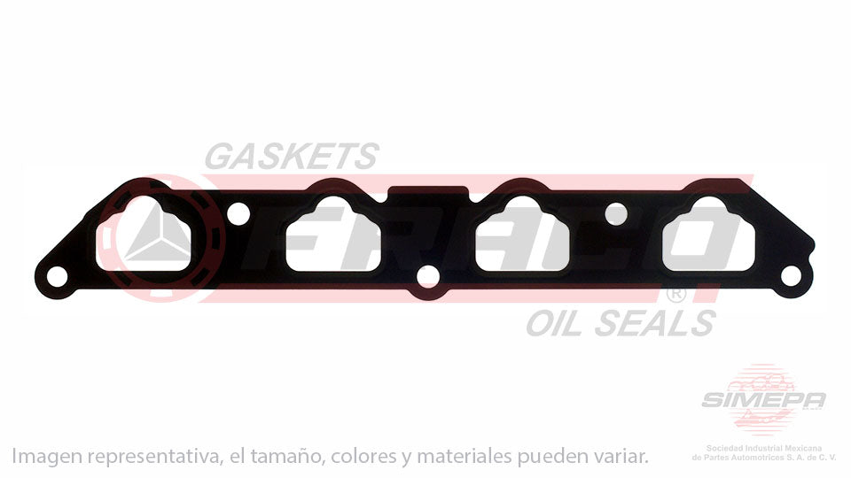 MIX-0840021-1 - EMPAQUE MULTIPLE DE ADMISION PARA MINI COOPER L4 1.6 L SOHC W11B16A 16 V. SOHC W11B16A 2002-2008