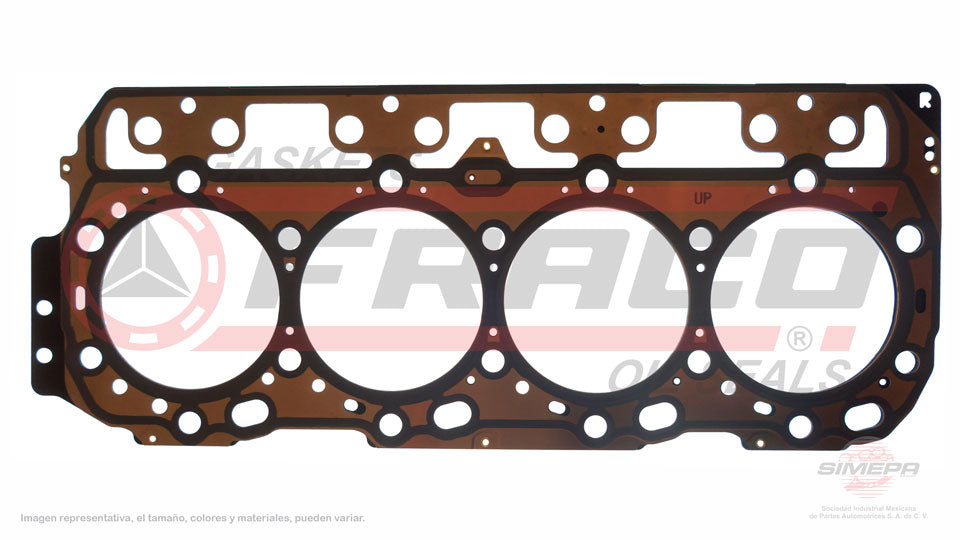 HGX-3082243-MLO - EMPAQUE DE CABEZA PARA CHEVROLET EXPRESS 2500 V8 6.6 L. DIESEL 32 V. OHV TURBO DIESEL 2006-2016