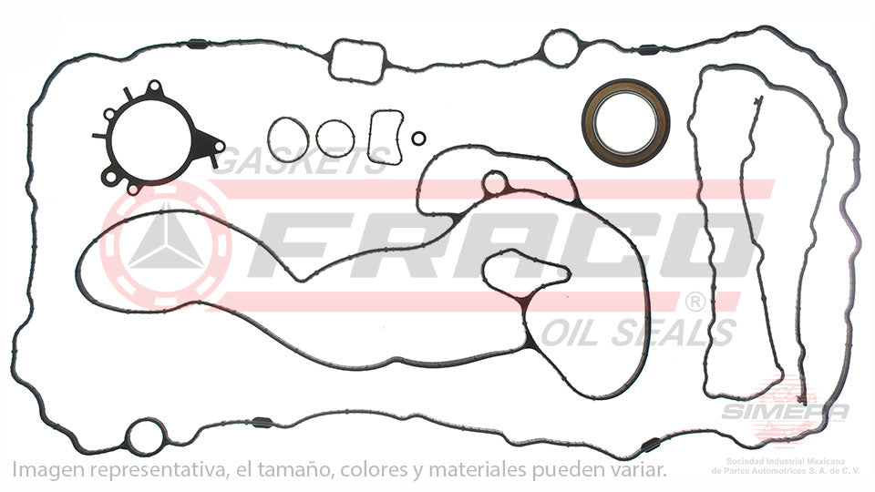 TCX-2682188 - EMPAQUE DE TAPA DE DISTRIBUCION PARA FORD F-250 SD V8 6.7 L DIESEL 32 V. DIESEL TURBO POWER STROKE 2011-2014