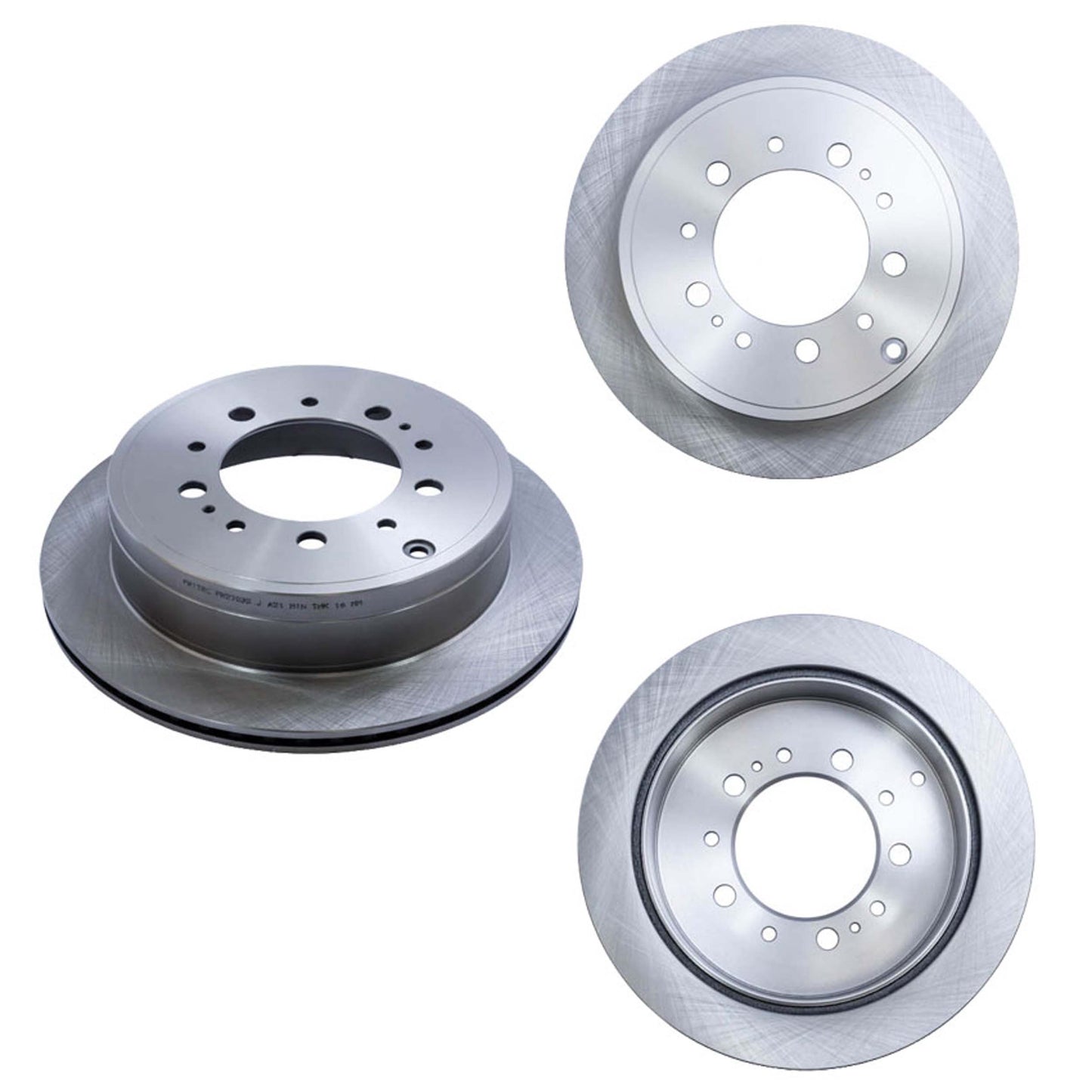 FR-27035 PAR DISCOS DE FRENO TRASEROS LEXUS LX570 BASE 8 CIL 5.7L 2013-2013