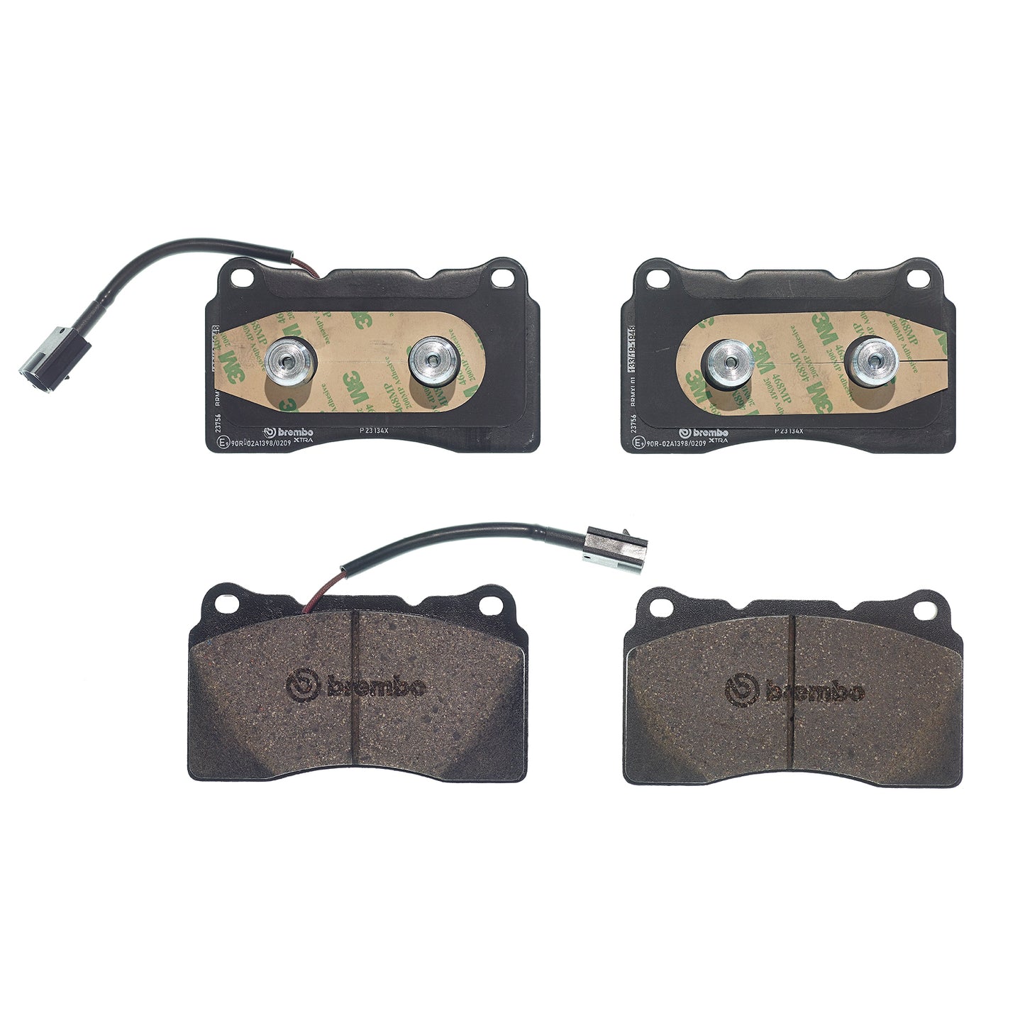 BRE-P23134X - BALATAS DELANTERAS PARA ALFA ROMEO GIULIETTA QUADRIFOGLIO VERDE 2012-2012
