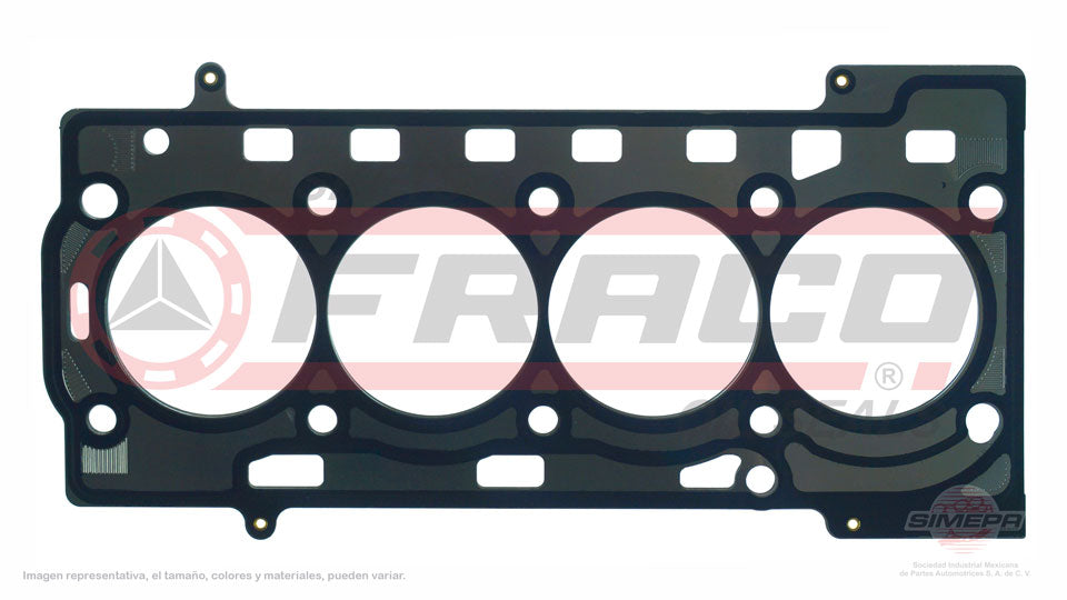 HGX-8640162-MLO - EMPAQUE DE CABEZA PARA VOLKSWAGEN GOLF L4 1.6 L 16 V. DOHC BAGBLP 2004-2005