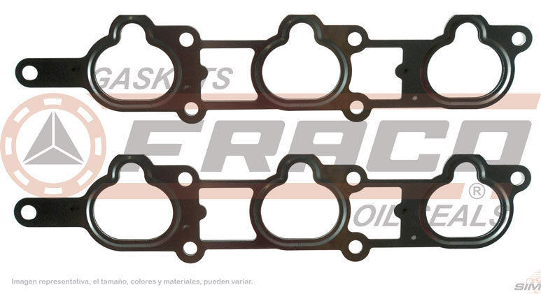 MIX-7662010 - EMPAQUE MULTIPLE DE ADMISION PARA CHEVROLET TRACKER V6 2.5 L 24 V. DOHC H25A 2001-2004