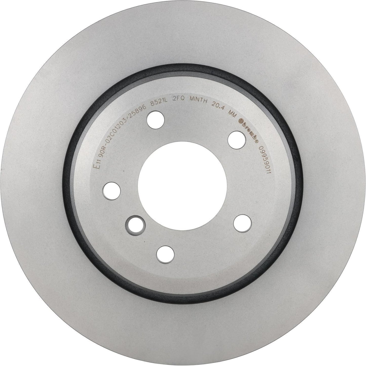 BRE-09.9590.11 - PAR DE DISCOS DE FRENO TRASEROS PARA BMW 330CI BASE 2001-2006