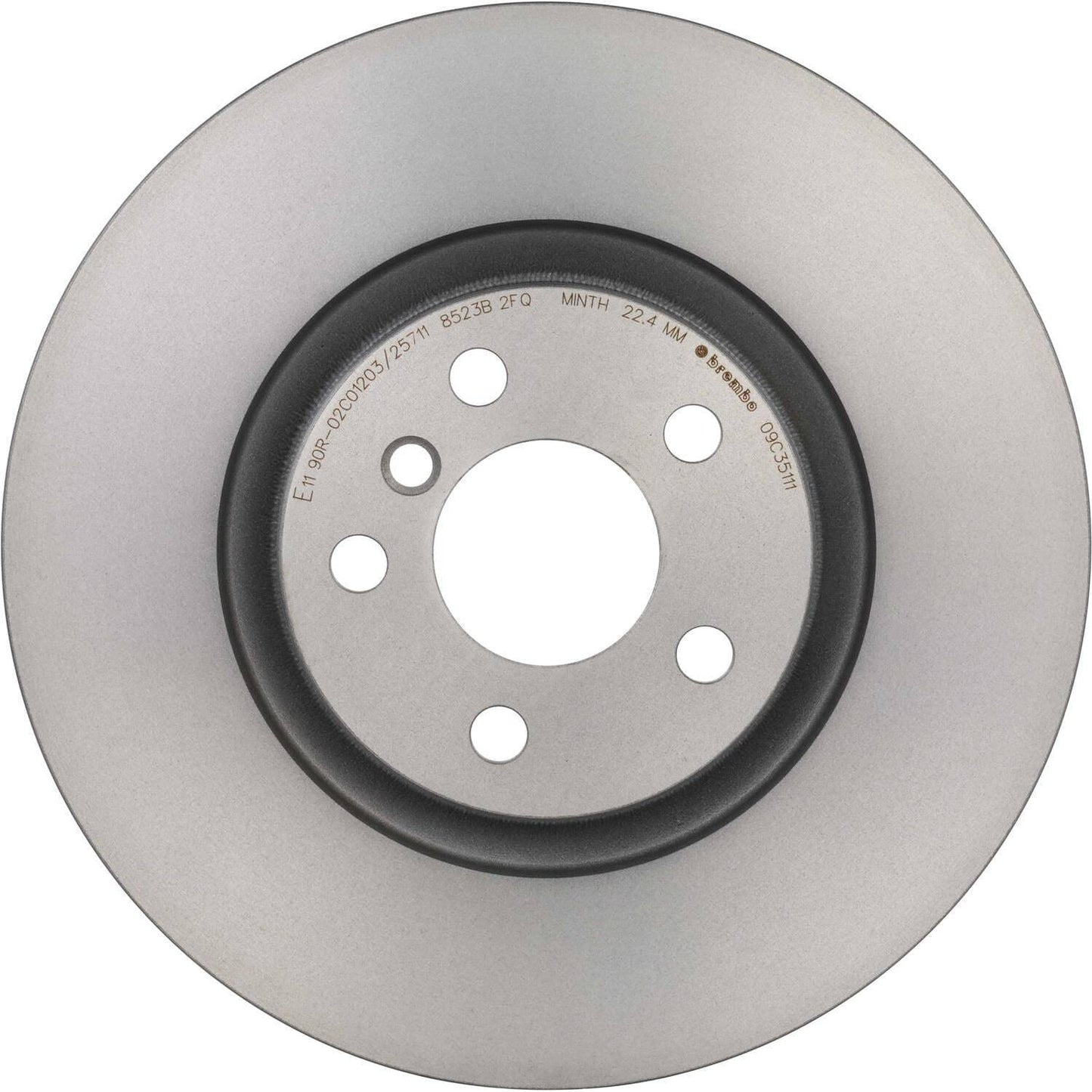BRE-09.C351.11 - PAR DE DISCOS DE FRENO DELANTEROS PARA MINI COOPER COUNTRYMAN S 2017-2021