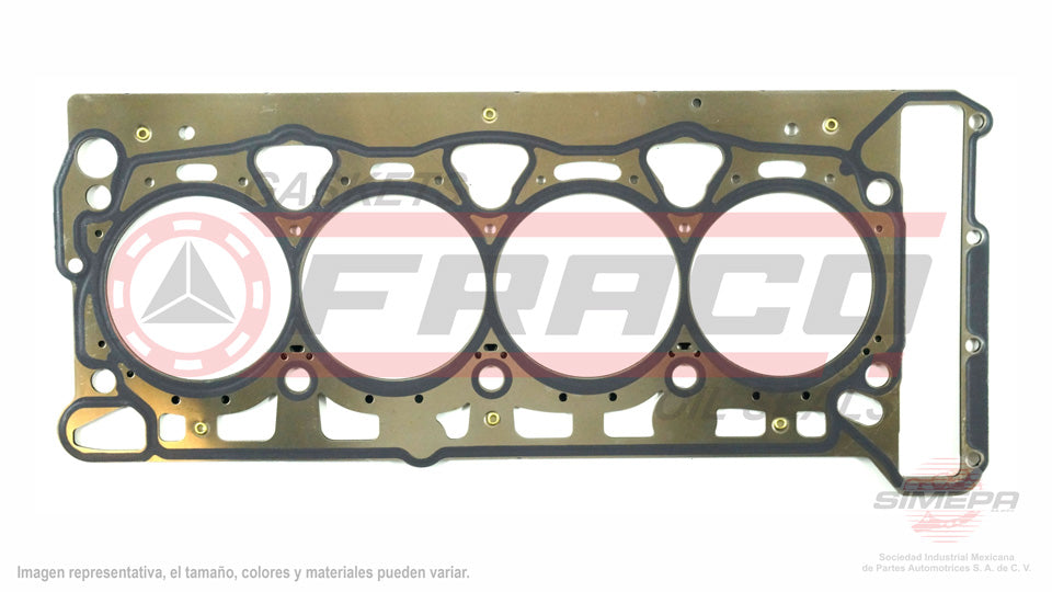 HGX-8640175-MLO - EMPAQUE DE CABEZA PARA AUDI A3 L4 2.0 L 16 V. DOHC TURBO 2008-2013