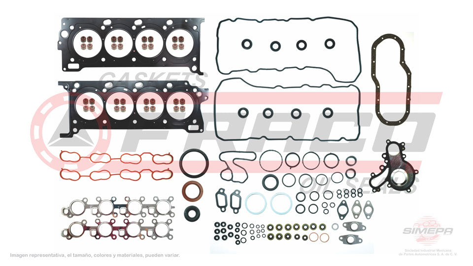 FSX-8082057 - JUEGO DE EMPAQUES PARA LEXUS LX570 V8 5.7 L 32 V. DOHC 3URFE 2008-2014