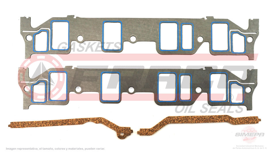 MIX-2682110 - EMPAQUE MULTIPLE DE ADMISION PARA FORD 300 V8 5.8 L 16 V. OHV 1963