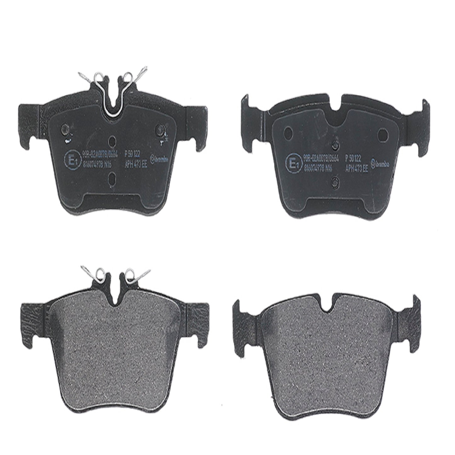 BRE-P50122 - BALATAS TRASERAS PARA MERCEDES-BENZ C300 4MATIC 2015-2020