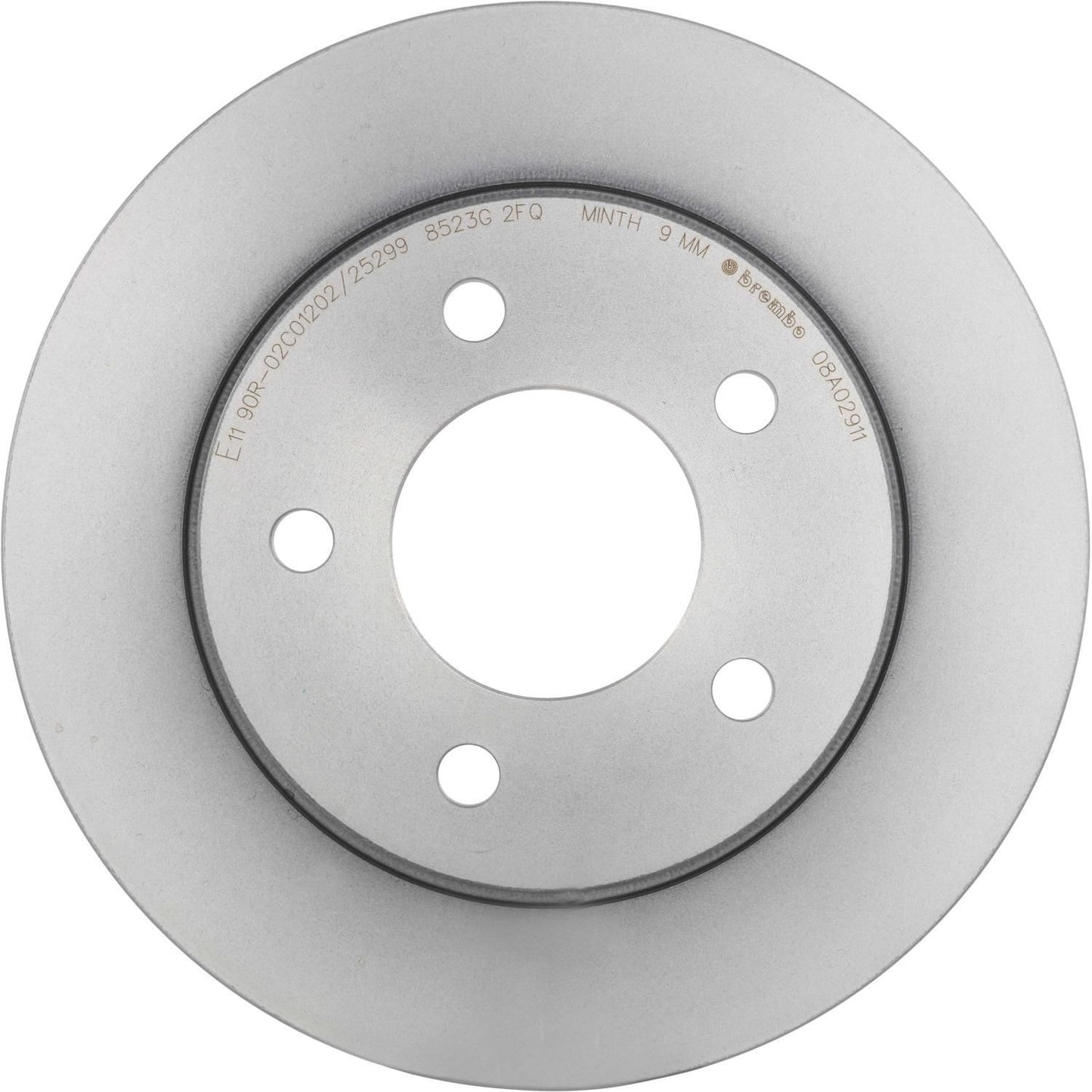 BRE-08.A029.11 - PAR DE DISCOS DE FRENO TRASEROS PARA MAZDA 3 GS 2012-2012