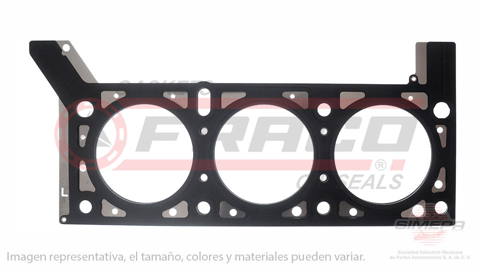 HGX-1162023-MLO - EMPAQUE DE CABEZA PARA CHRYSLER TOWN & COUNTRY V6 3.3 L 12 V. OHV 2001-2010