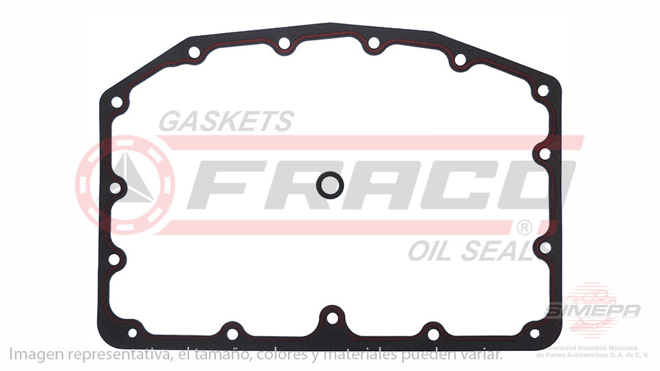 OSX-2682188-1 - EMPAQUE DE CARTER PARA FORD F-250 SD V8 6.7 L DIESEL 32 V. DIESEL TURBO POWER STROKE 2011-2016