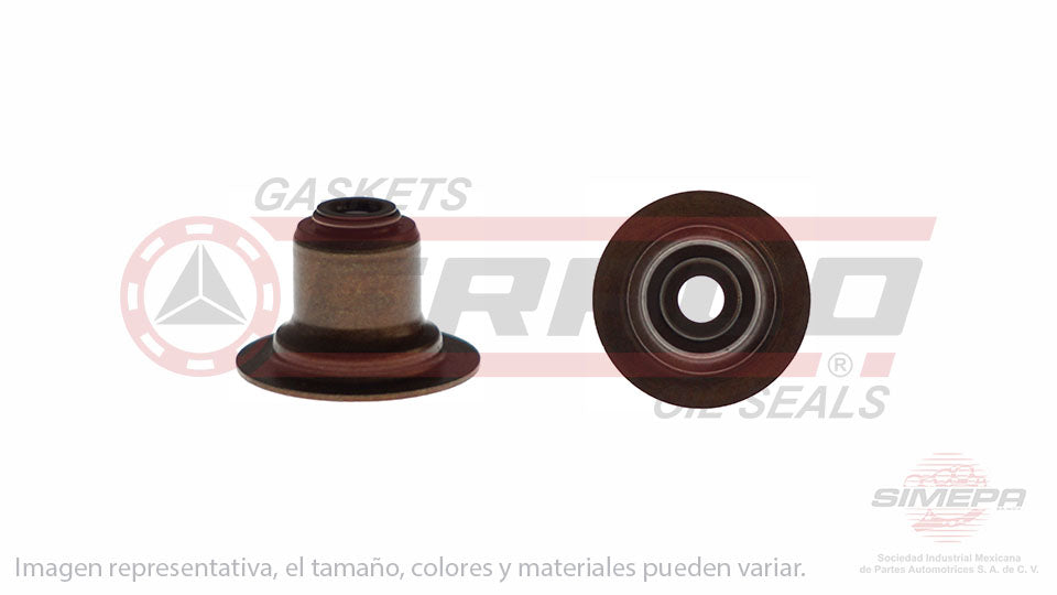 S-5280-V - (50 PIEZAS) SELLO DE VALVULA (RETEN) PARA FORD E-150 V6 4.2 L 12 V. OHV 1999-2003