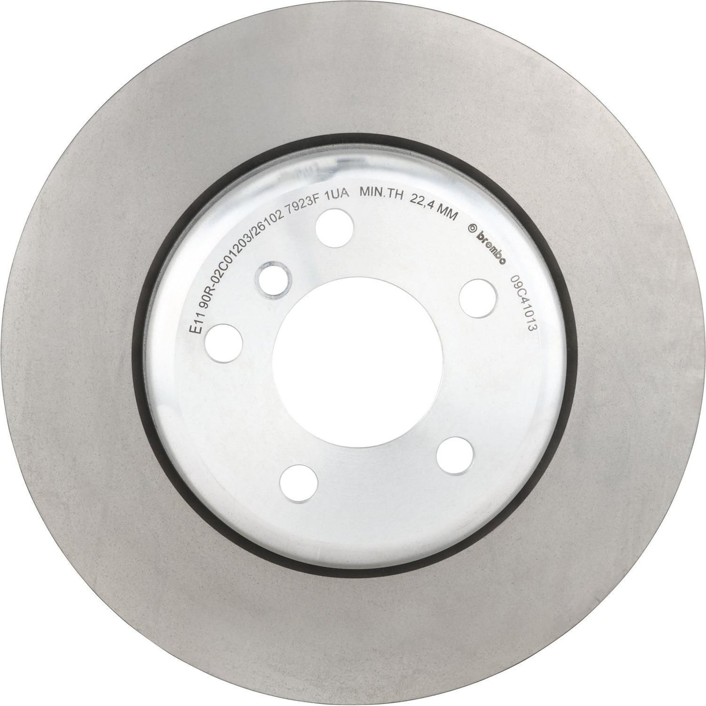 BRE-09.C410.13 - PAR DE DISCOS DE FRENO DELANTEROS PARA BMW 528I BASE 2011-2016