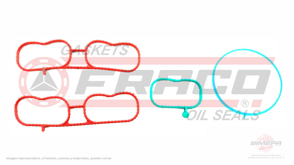 MIX-3050020 - EMPAQUE MULTIPLE DE ADMISION PARA CHEVROLET COLORADO L5 3.5 L. 20 V DOHC 2004-2006