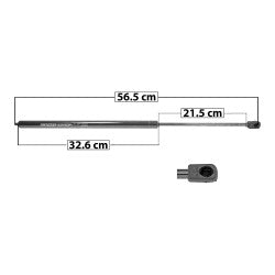 MANJ-50821 - AMORTIGUADOR COFRE PARA MERCEDES-BENZ CLASE-C 2001-2007 DERECHO