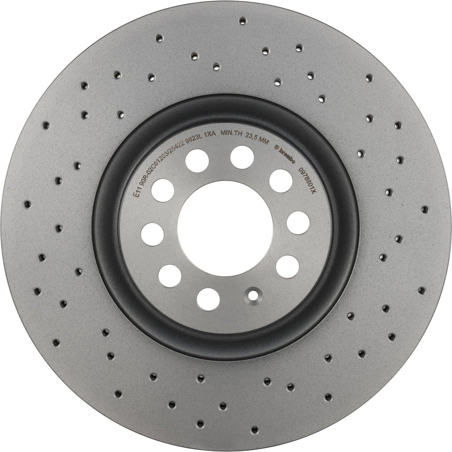 BRE-09.7880.1X - PAR DE DISCOS DE FRENO DELANTEROS PARA AUDI TT BASE 2003-2004