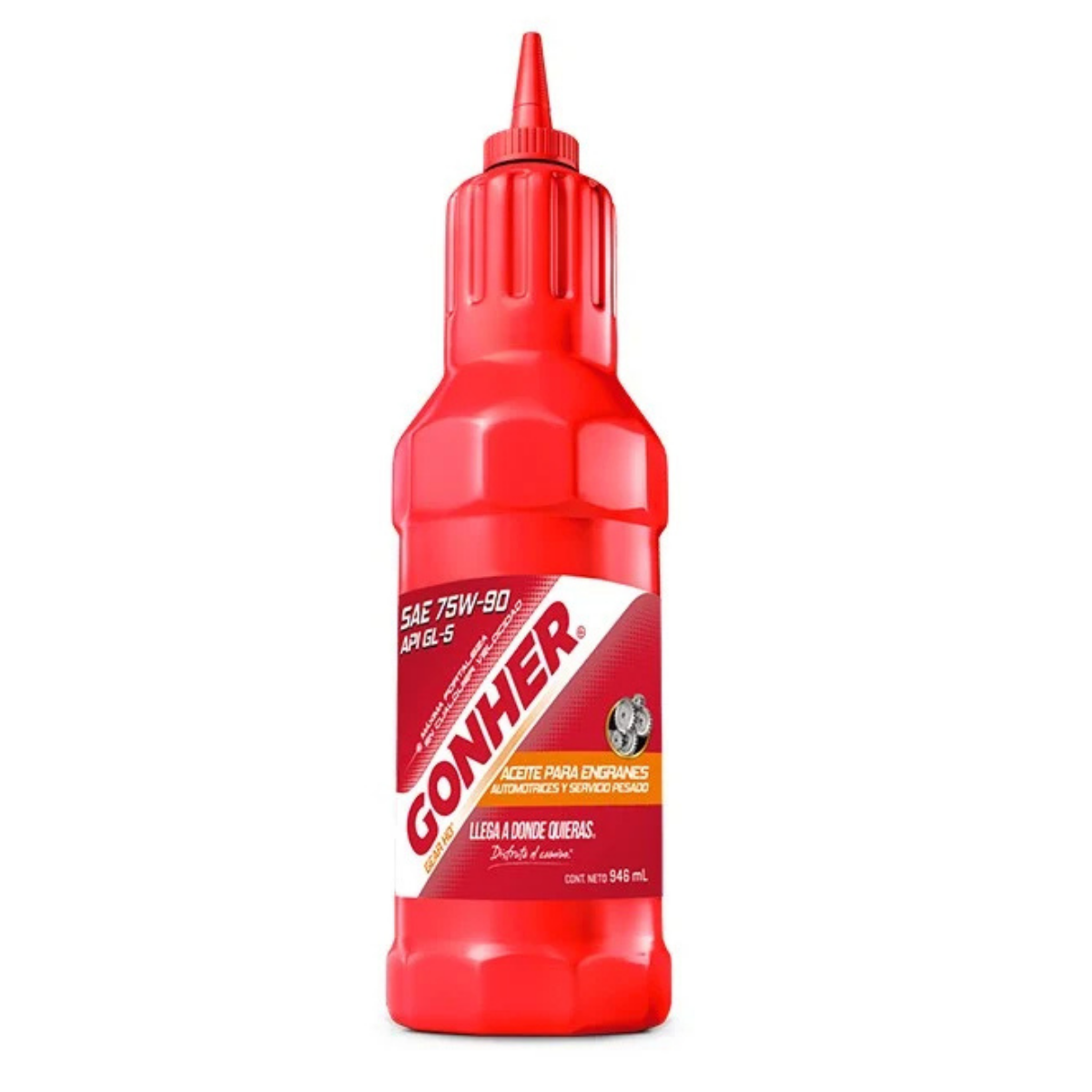 GH-1034392 - ACEITE GONHER SAE 75W-90 GL-5 CAJA CON 12 PIEZAS DE 946ML