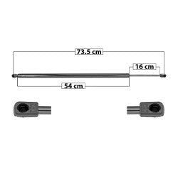 MANJ-60111 - AMORTIGUADOR 5TA PUERTA PARA JEEP GRAND CHEROKEE 2014-2020 DERECHO
