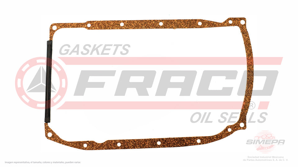 OSX-3040051 - EMPAQUE DE CARTER PARA BUICK SKYHAWK L4 1.8 L OHV 8 V OHV 1982
