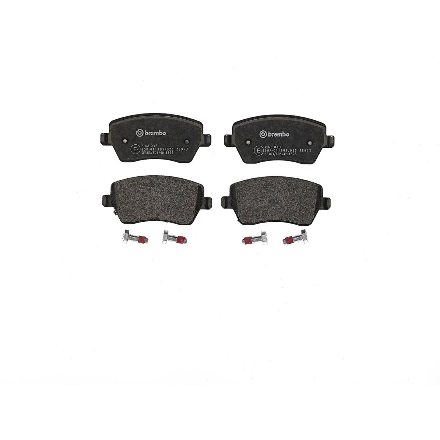 BRE-P68033 - BALATAS DELANTERAS PARA NISSAN MICRA COMFORT 2005-2007