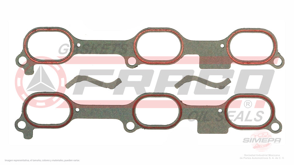 MUX-3062023 - EMPAQUE DE PLENUM PARA BUICK CENTURY V6 3.1 L. 12 V OHV VIN J 2000-2005