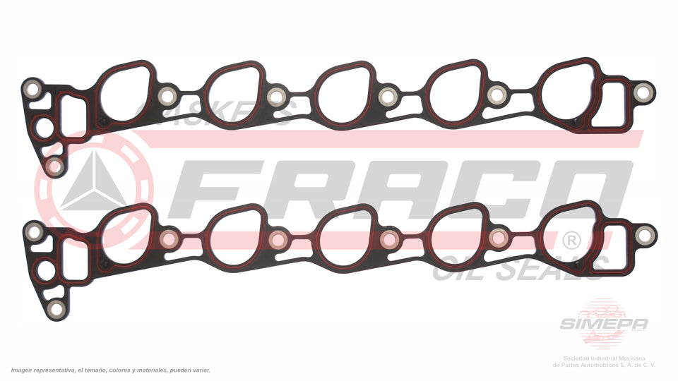 MIX-2612003 - EMPAQUE MULTIPLE DE ADMISION PARA FORD E-350 V10 6.8 L 20V 20 V SOHC VIN S 1997-1999