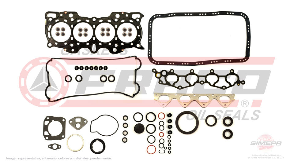 FSX-3540145 - JUEGO DE EMPAQUES PARA ACURA INTEGRA L4 1.8 L DOHC GS LS 16 V. DOHC B18A1 B18B1 1990-2001