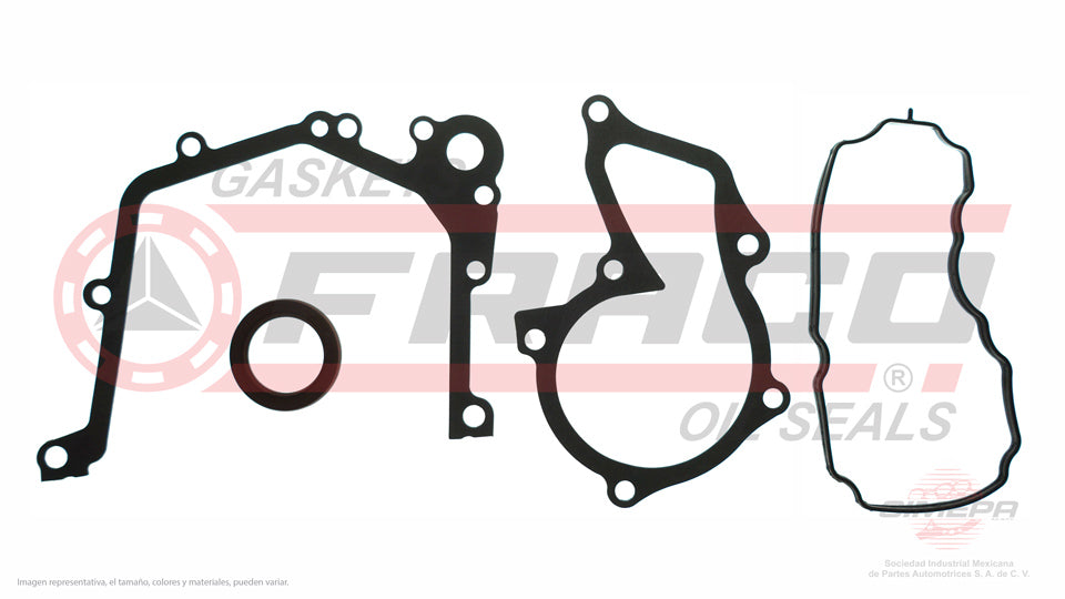 TCX-2640011 - EMPAQUE DE TAPA DE DISTRIBUCION PARA FORD ESCAPE L4 1.5 L TURBO 16 V. DOHC ECOBOOST M8DA 2017-2019
