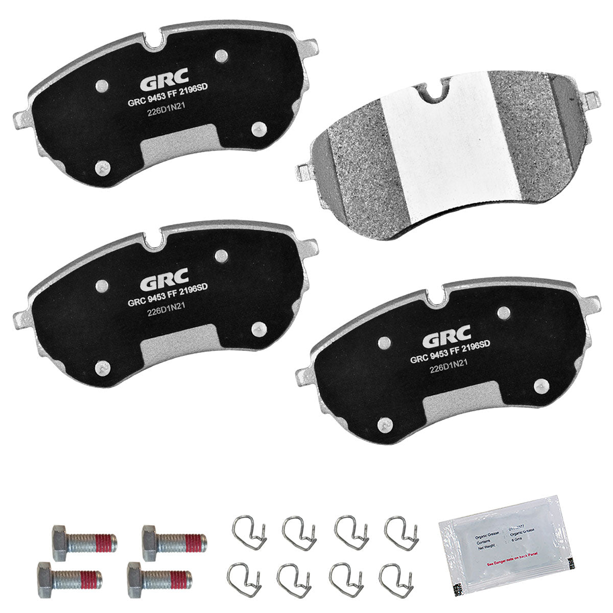 GPRD2196SD - BALATAS SEMIMETALICAS DELANTERAS PARA VOLKSWAGEN AMAROK 2018-2021