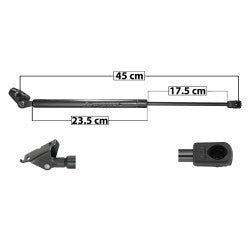 MANJ-60134 - AMORTIGUADOR 5TA PUERTA PARA DODGE ATOS 2005-2008 DERECHO