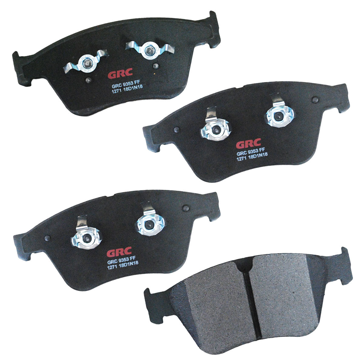GMD1271 - BALATAS SEMIMETALICAS DELANTERAS PARA MERCEDES-BENZ ML63 AMG 2007-2011