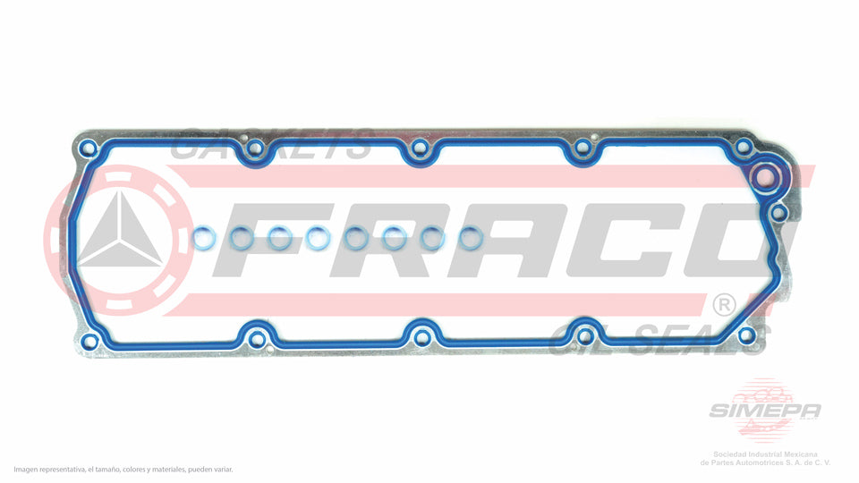 MUX-3082173 - EMPAQUE DE PLENUM PARA CHEVROLET COLORADO V8 5.3 L. 16 V. OHV 2009-2012