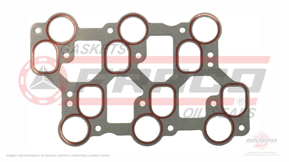 MUX-2662075 - EMPAQUE DE PLENUM PARA FORD E-150 V6 4.2 L 12 V. OHV 1997-2000