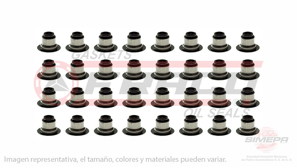 SS-2463-V-32 - SELLOS DE VALVULA POR JUEGOS PARA FORD F-250 SD V8 6.7 L DIESEL 32 V. DIESEL TURBO POWER STROKE 2011-2016
