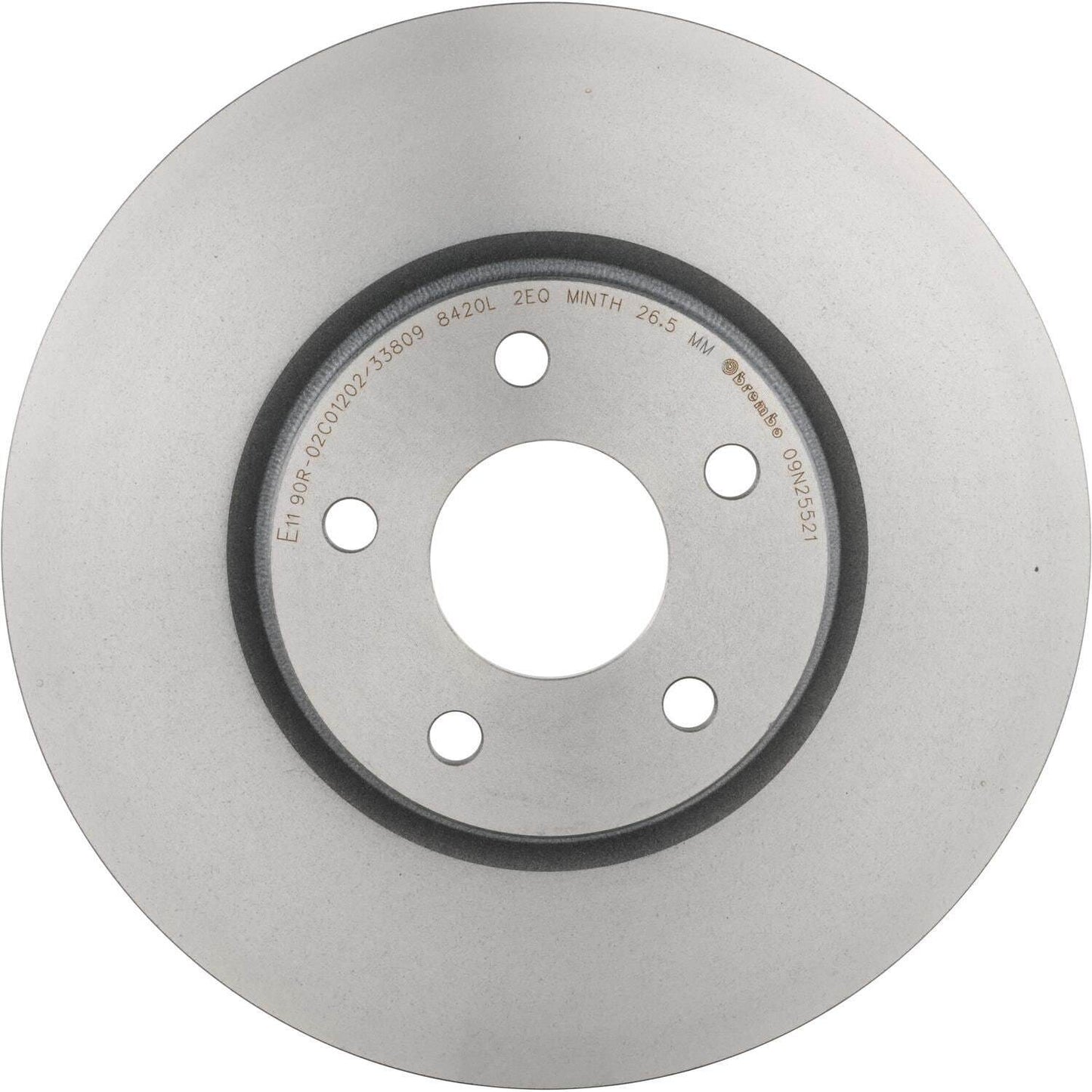 BRE-09.N255.21 - PAR DE DISCOS DE FRENO DELANTEROS PARA FORD FUSION ADVANCE 2017-2017