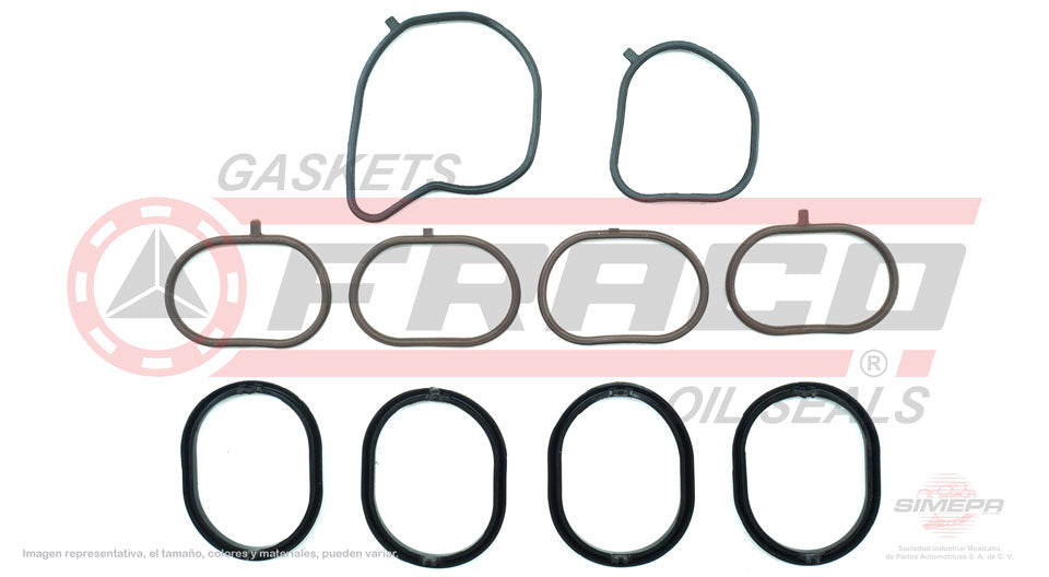 MIX-3540211 - EMPAQUE MULTIPLE DE ADMISION PARA HONDA CIVIC L4 1.8 L SOHC 16 V. SOHC R18A1 R18A4 2006-2015