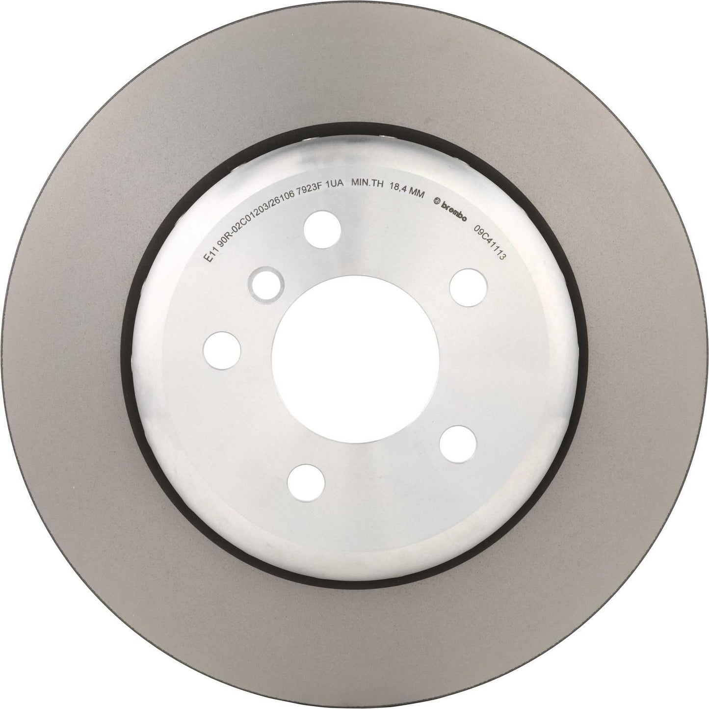 BRE-09.C411.13 - PAR DE DISCOS DE FRENO TRASEROS PARA BMW 528I BASE 2011-2016