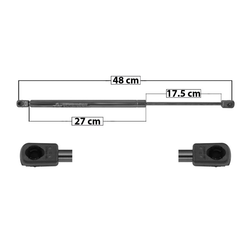 MANJ-60055 - AMORTIGUADOR VIDRIO TRASERO PARA NISSAN PATHFINDER 1994-2004 DERECHA/IZQUIERDA TRASERO